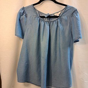 Lauren Conrad Chambray top
